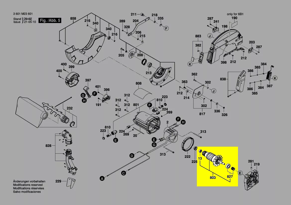 Induit réf. 1 609 B02 973 Bosch